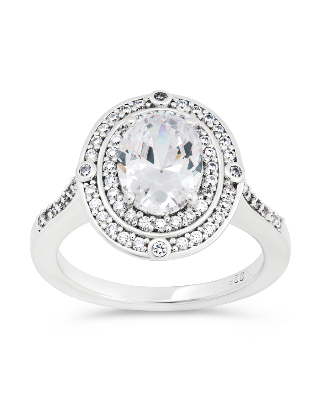 Sterling Silver Cohen CZ Ring