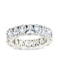 Sterling Silver Janis CZ Eternity Band Ring