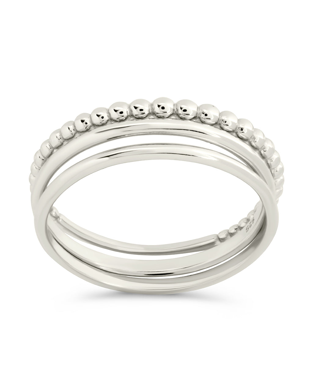 Sterling Silver Adele Stacking Ring