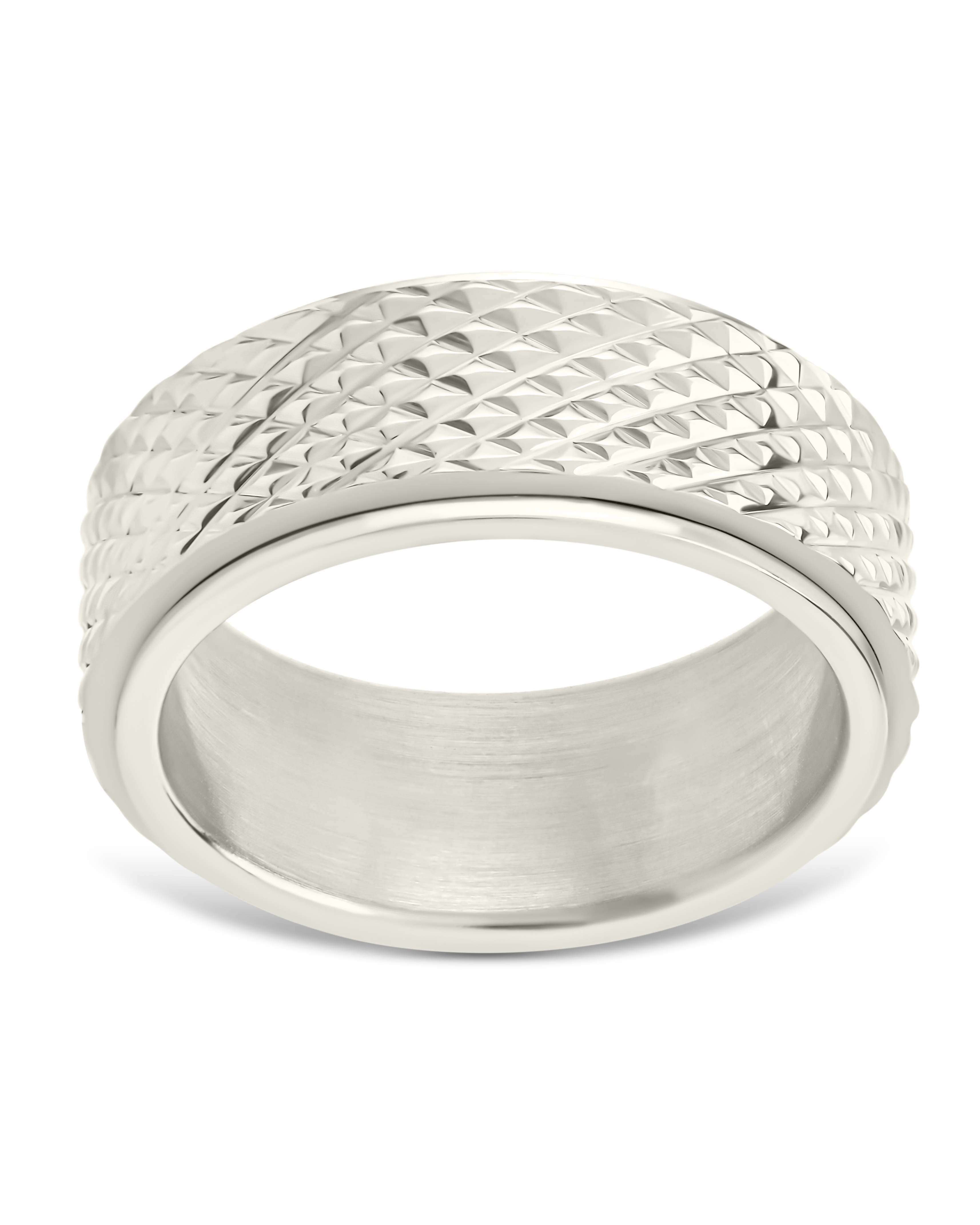 Textured Spinner Ring