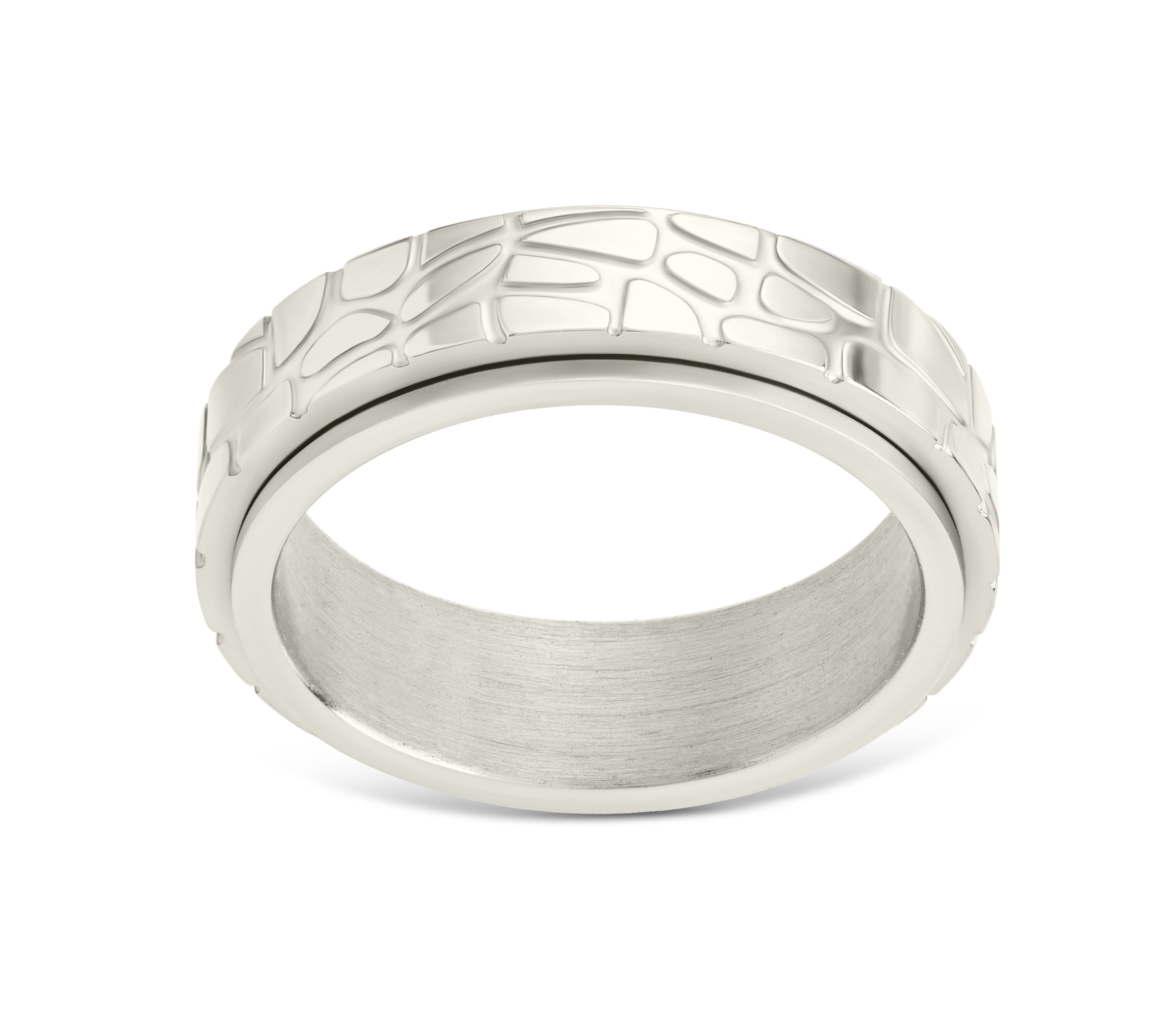 Textured Spinner Ring