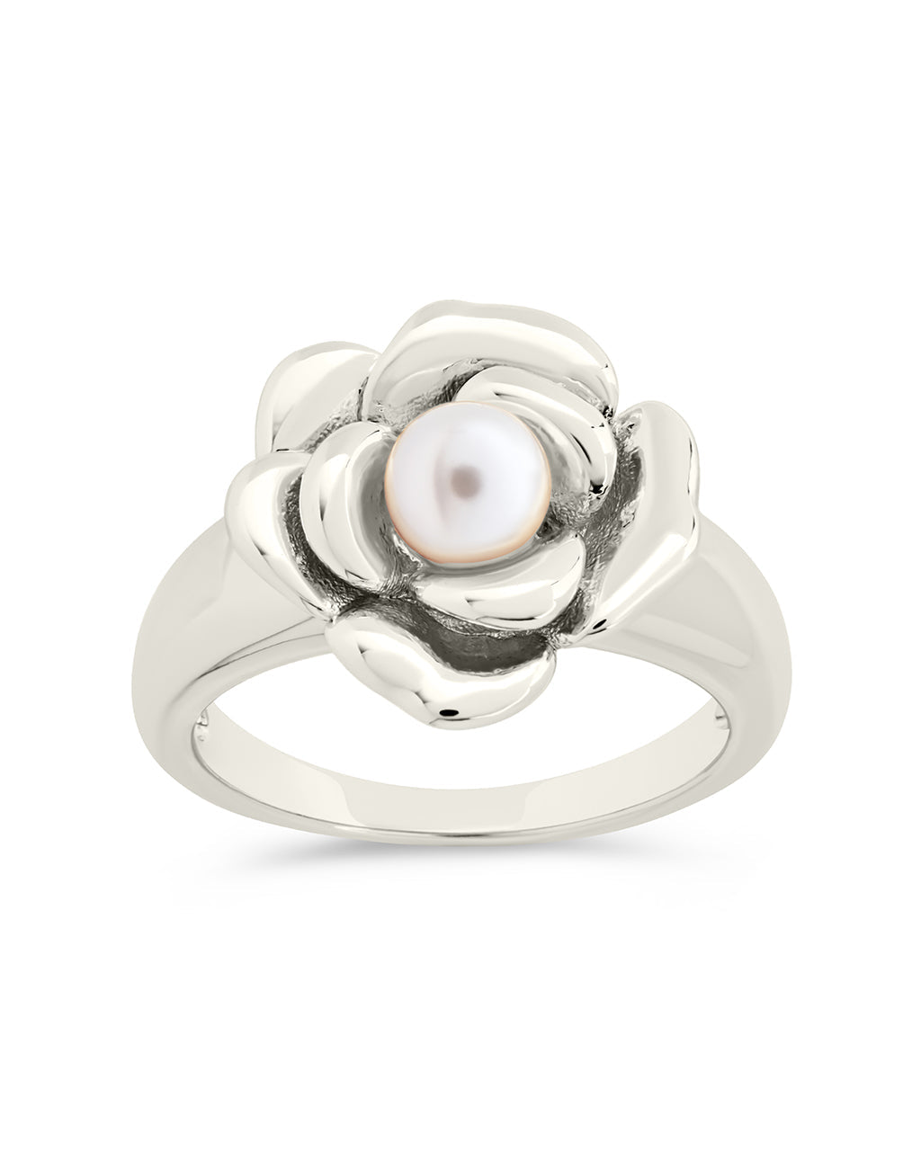 Rosa Pearl Flower Ring