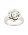 Rosa Pearl Flower Ring